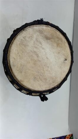 Wooden Drum (Djembe) Size : H-26cm X W-14cm X L-12.5