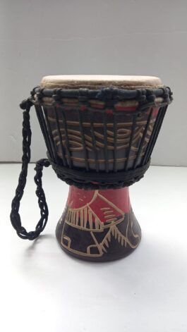 Drum (Djembe) Size Height 26cm X Top Diameter 17cm