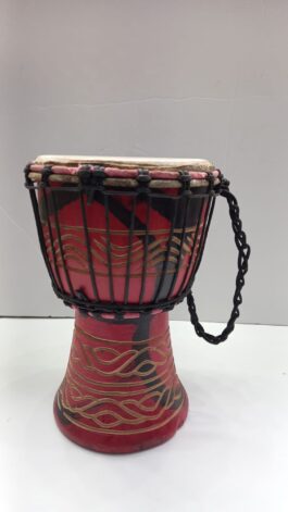 Drum (Djembe) Size Height 26cm X Top Diameter 17cm