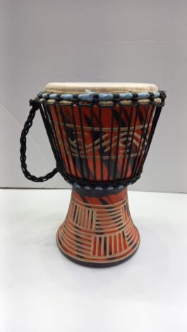 Drum (Djembe) Size Height 26cm X Top Diameter 17cm