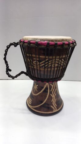 Drum (Djembe) Size Height 26cm X Top Diameter 17cm