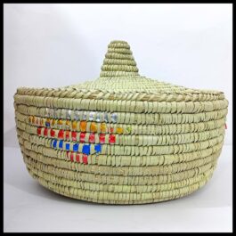 Handmade basket with Lid