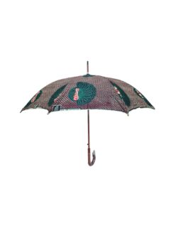 African Wax Print Umbrella