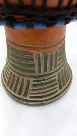 Drum (Djembe) Size Height 26cm X Top Diameter 17cm