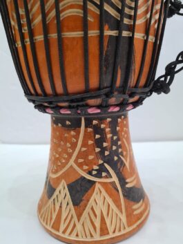 Drum (Djembe) Size Height 26cm X Top Diameter 17cm