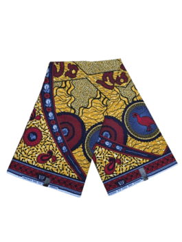 African Wax Fabric/Wax Clothes/Ghanaian Wax Print/Nigerian Ankara. 6 Yards Piece