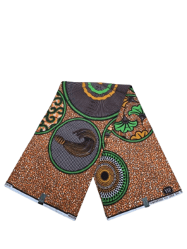 African Wax Fabric/Wax Clothes/Ghanaian Wax Print/Nigerian Ankara. 6 Yards Piece