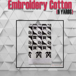 Embroidery cotton Meba Wo Abrokyere 6 Yards