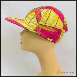 African Wax Print Cap