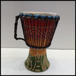 Drum (Djembe) Size Height 26cm X Top Diameter 17cm