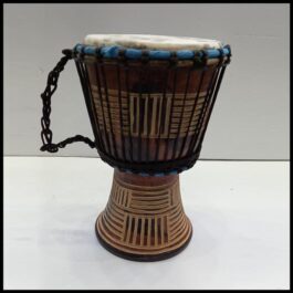 Drum (Djembe) Size Height 26cm X Top Diameter 17cm