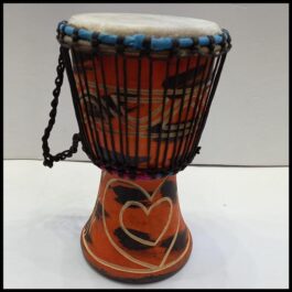 Drum (Djembe) Size Height 26cm X Top Diameter 17cm