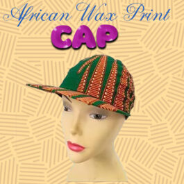 African Wax Print Cap