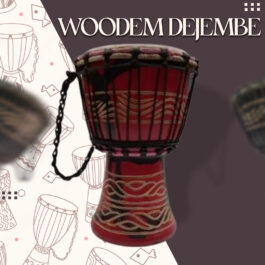 Drum (Djembe) Size Height 26cm X Top Diameter 17cm