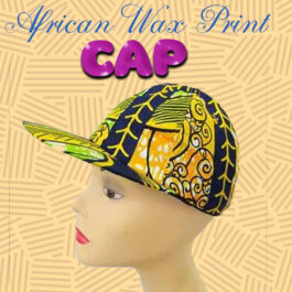 African Wax Print Cap