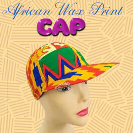 African Wax Print Cap