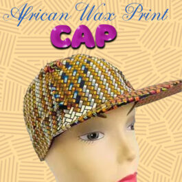 African Wax Print Cap