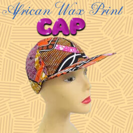 African Wax Print Cap