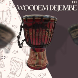 Drum (Djembe) Size Height 26cm X Top Diameter 17cm