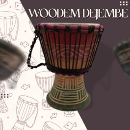 Drum (Djembe) Size Height 26cm X Top Diameter 17cm