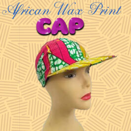 African Wax Print Cap