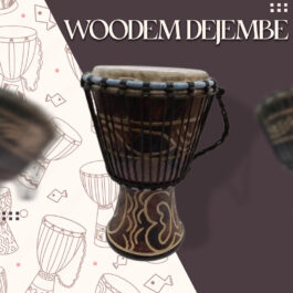 Drum (Djembe) Size Height 26cm X Top Diameter 17cm