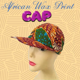 African Wax Print Cap