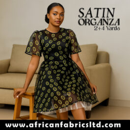 Satin Organza Combination 2+4 Yards