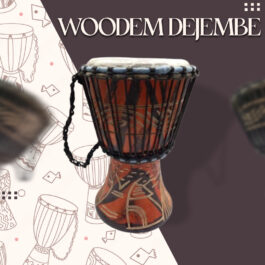 Drum (Djembe) Size Height 26cm X Top Diameter 17cm