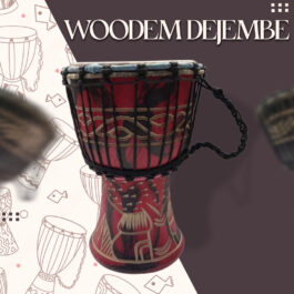 Drum (Djembe) Size Height 26cm X Top Diameter 17cm