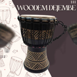 Drum (Djembe) Size Height 26cm X Top Diameter 17cm