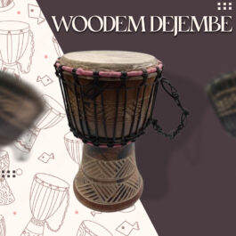 Drum (Djembe) Size Height 26cm X Top Diameter 17cm