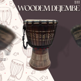 Drum (Djembe) Size Height 26cm X Top Diameter 17cm