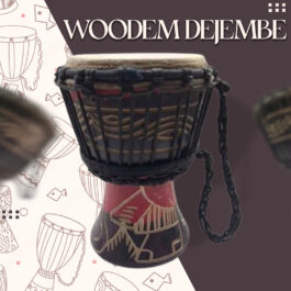 Drum (Djembe) Size Height 26cm X Top Diameter 17cm