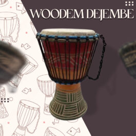 Drum (Djembe) Size Height 26cm X Top Diameter 17cm