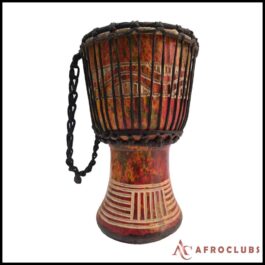 Drum (Djembe) Size Height 24cm X Top Diameter 14cm