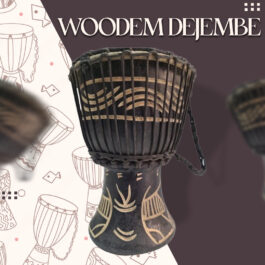 Drum (Djembe) Size Height 24cm X Top Diameter 14cm