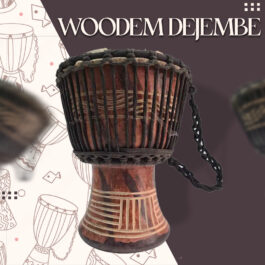 Drum (Djembe) Size Height 24cm X Top Diameter 14cm