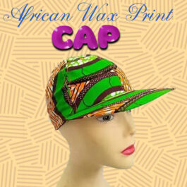 African Wax Print Cap