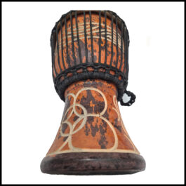 Drum (Djembe) Size Height 24cm X Top Diameter 14cm