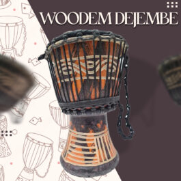 Drum (Djembe) Size Height 24cm X Top Diameter 14cm