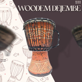 Drum (Djembe) Size Height 24cm X Top Diameter 14cm