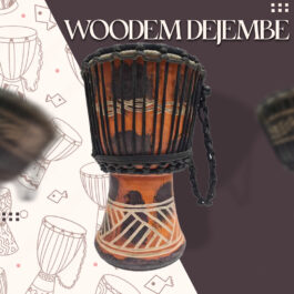 Drum (Djembe) Size Height 24cm X Top Diameter 14cm