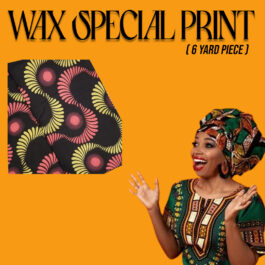 Special  African Wax Print  6 Yards Piece