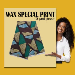 Special  African Wax Print  6 Yards Piece