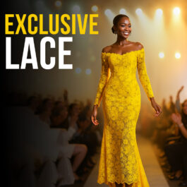 Exclusive African Lace 5 Yards  – Premium quality- unique and beautiful design