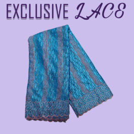 Exclusive African Lace 5 Yards  – Premium quality- unique and beautiful design