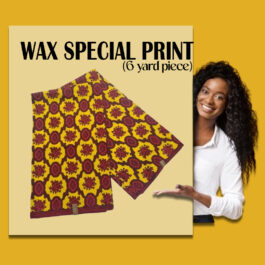 Special  African Wax Print  6 Yards Piece