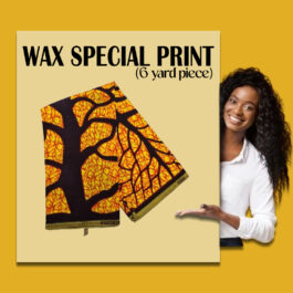 Special  African Wax Print  6 Yards Piece