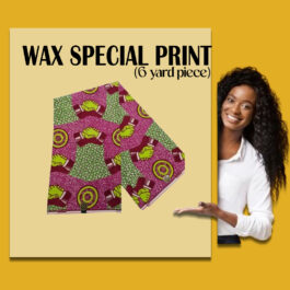 Special  African Wax Print  6 Yards Piece